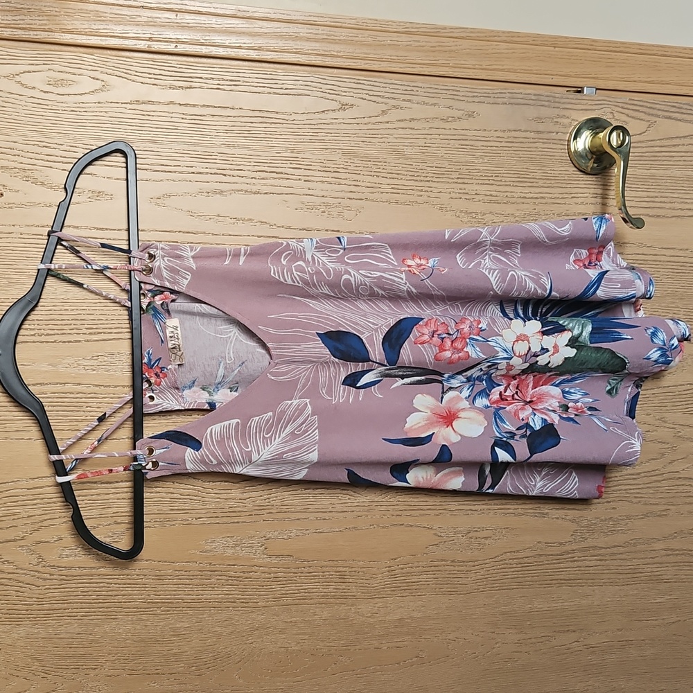 Lavish, Flowered Shirt